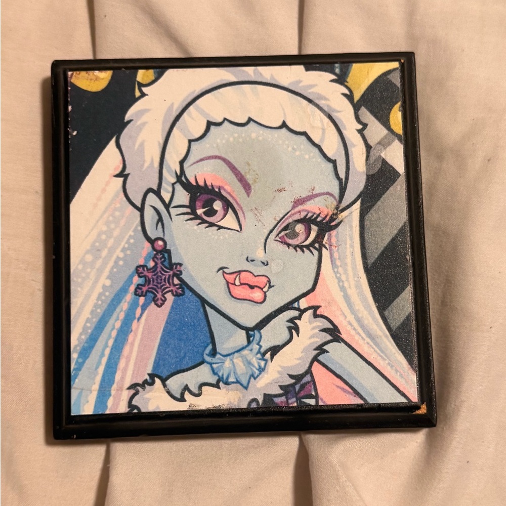 Monster High Wall Art with Blue and Pink Accents